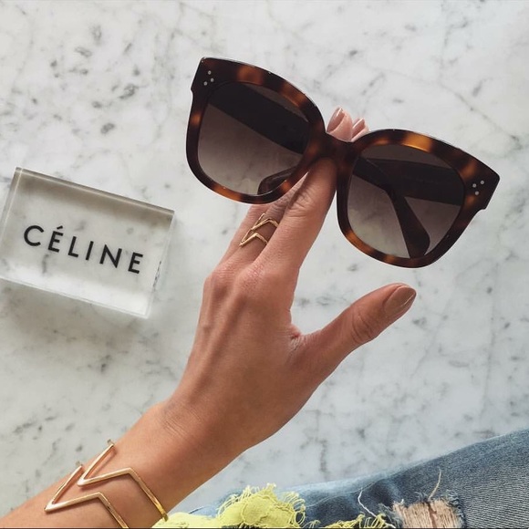 Celine Accessories - Celine Tortoise Shell Glasses